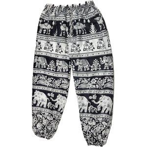 Unisex handmade boho hippie aladdin alibaba harem yoga pants one size women men